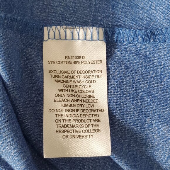 University of Florida Gators Scoop Neck Short Sleeve Cotton Blend T Shirt - Picture 3 of 4